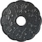 Ekena Millwork Terrones Butterfly Ceiling Medallion (Canopies up to 3 7/8"), 17 7/8"OD x 3 7/8"ID x 1"P, Pewter CM17TSPES - alternate 1